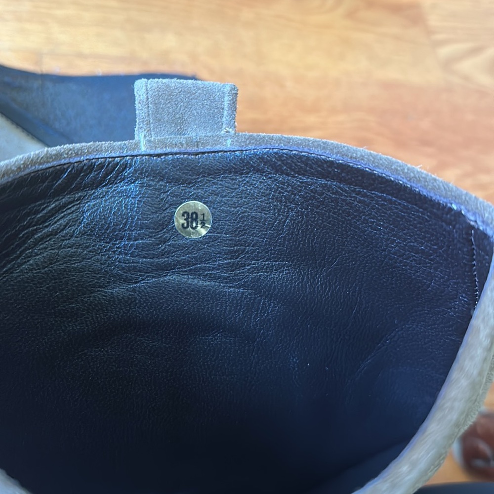 Maria pino Suede leather boots - Picture 4 of 5